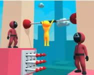 Squidly escape fall guy 3D verekedõs HTML5 játék